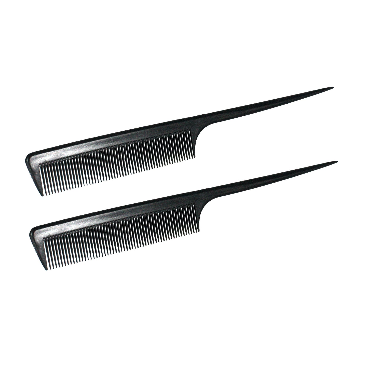 8.5in Rat Tail Carbon Comb (12 Retail Packages)