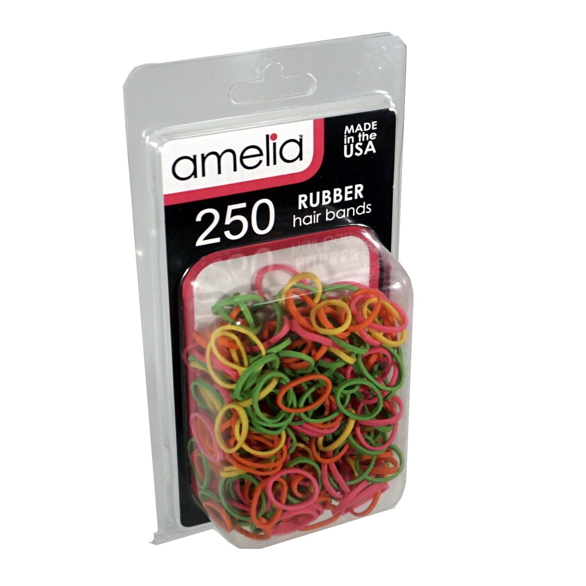 Amelia Beauty 1000, Rainbow Mix, Standard Size, Rubber Bands for