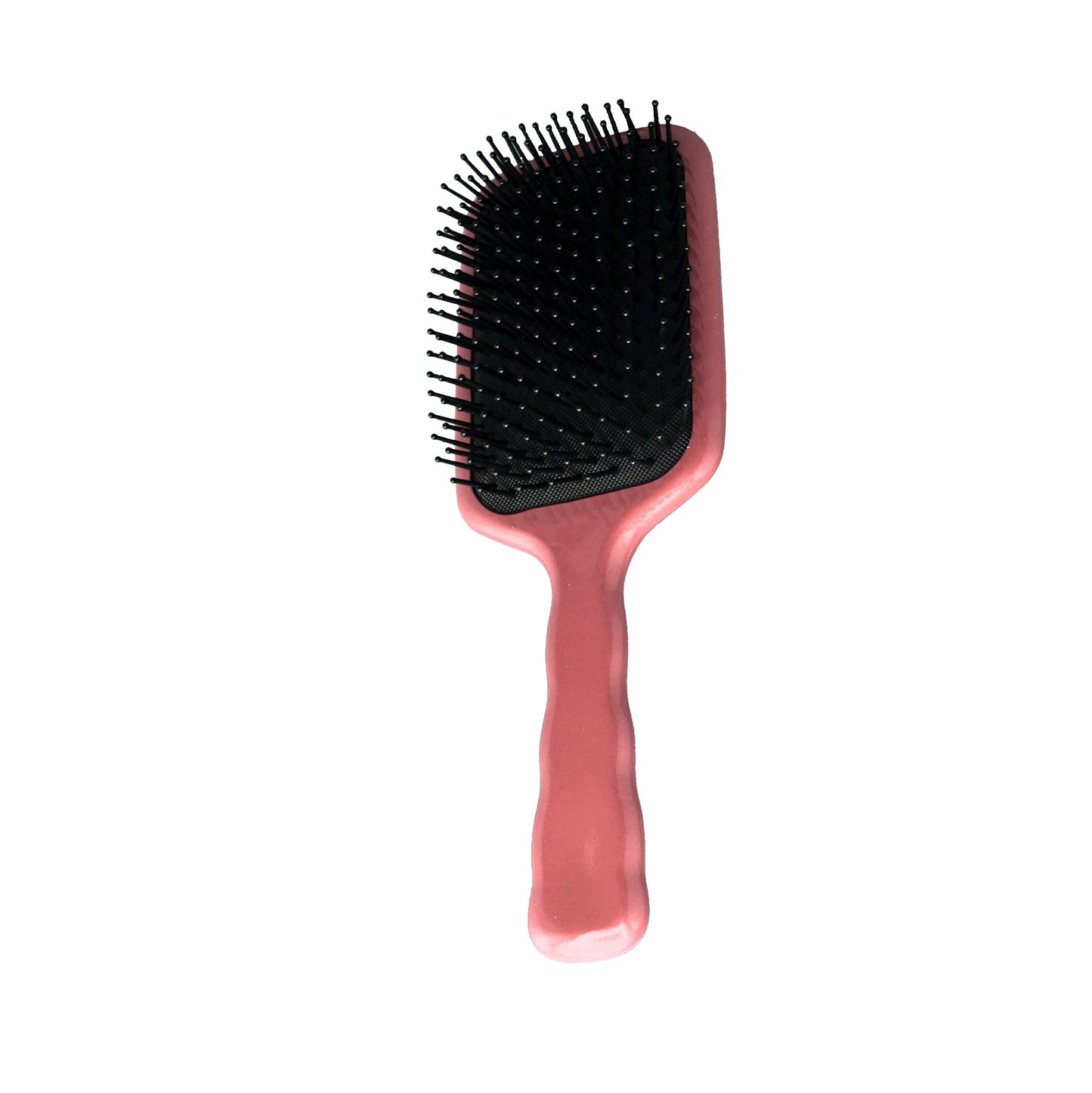 9.5in Paddle Cushion Brush - Nylon Bristles, Scarlet - 12 Retail Packs