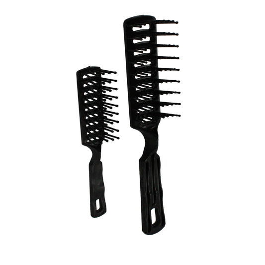 9in and 6in Tipped Vented Brush Combo Pack (12 Retail Packages)