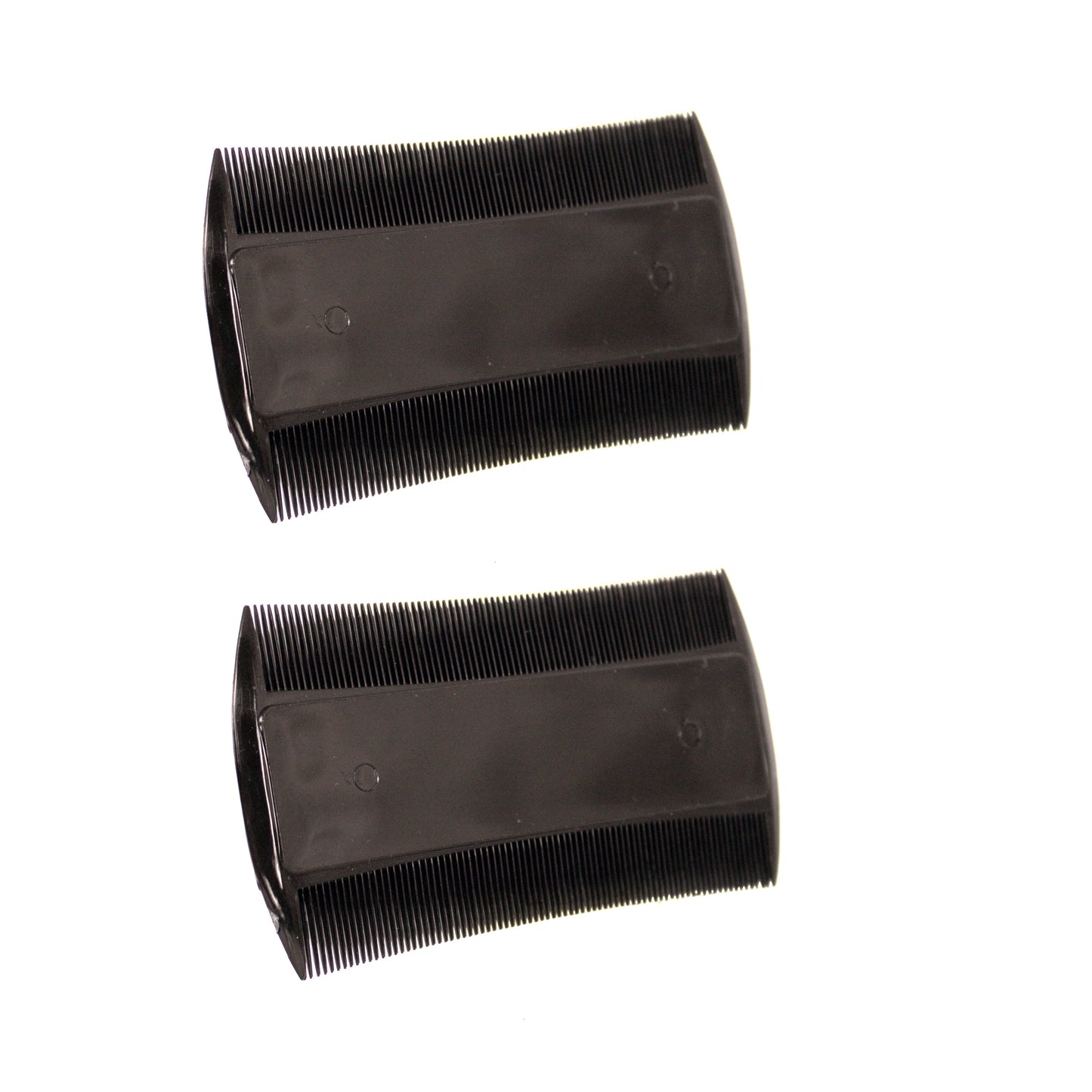 Amelia Beauty, 3in Black Plastic Personal Hygiene Mustache Comb, Made in USA, Professional Grade Comb, Portable Salon Barber Shop Black Lice Everyday Styling  Mustashe Comb Hair, Styling Tool, 2 Pack - 12 Retail Packs