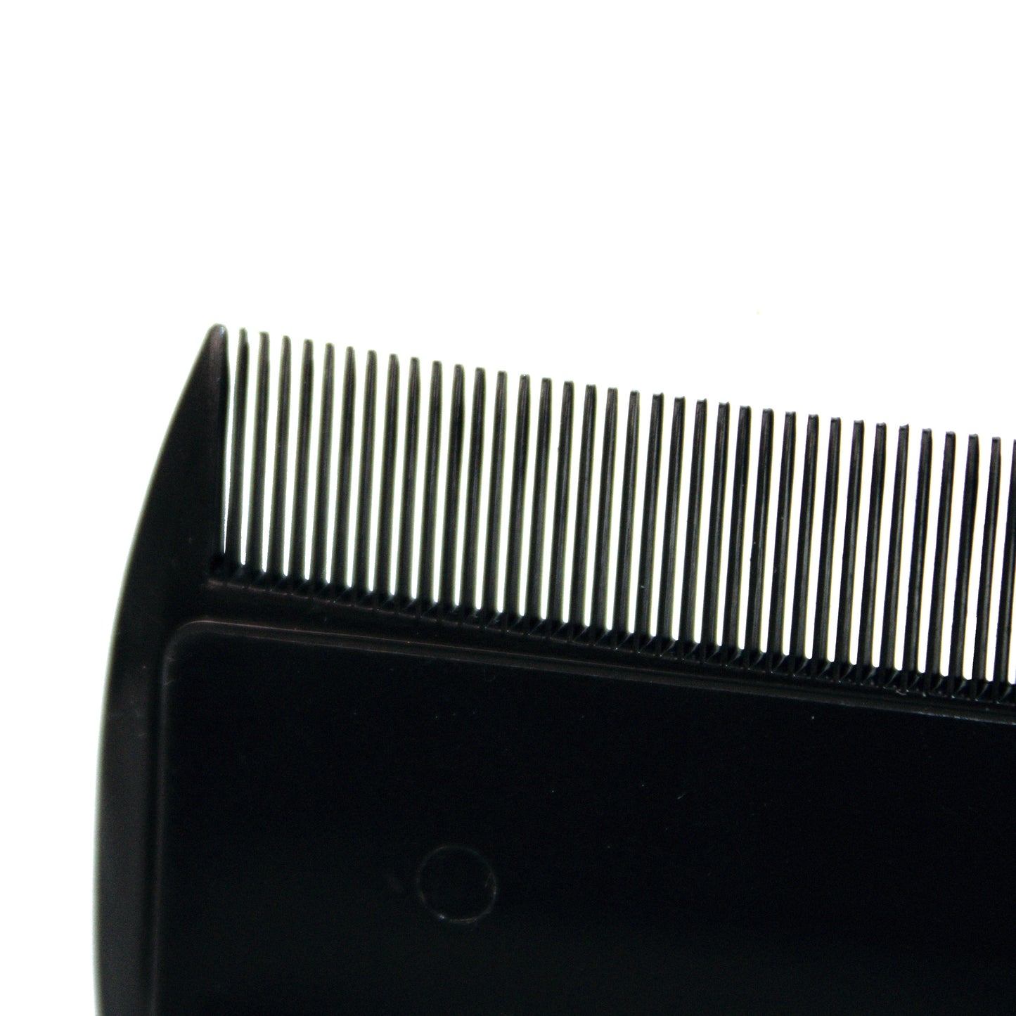 Amelia Beauty, 3in Black Plastic Personal Hygiene Mustache Comb, Made in USA, Professional Grade Comb, Portable Salon Barber Shop Black Lice Everyday Styling  Mustashe Comb Hair, Styling Tool, 2 Pack - 12 Retail Packs