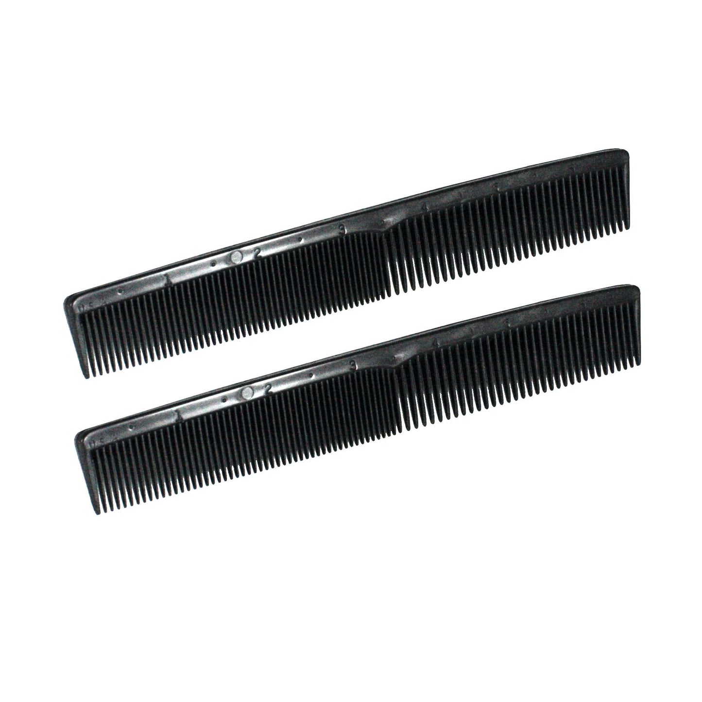 7in Plastic Styling Comb w/Inch Marks (12 Retail Packages)