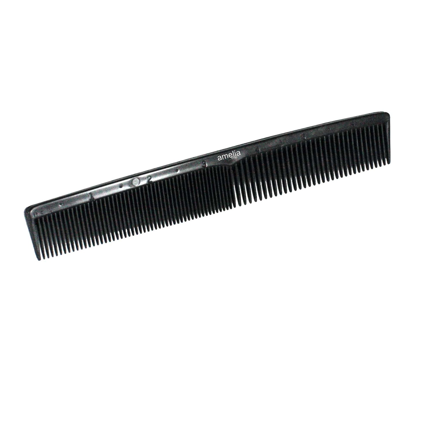 7in Plastic Styling Comb w/Inch Marks (12 Pack)