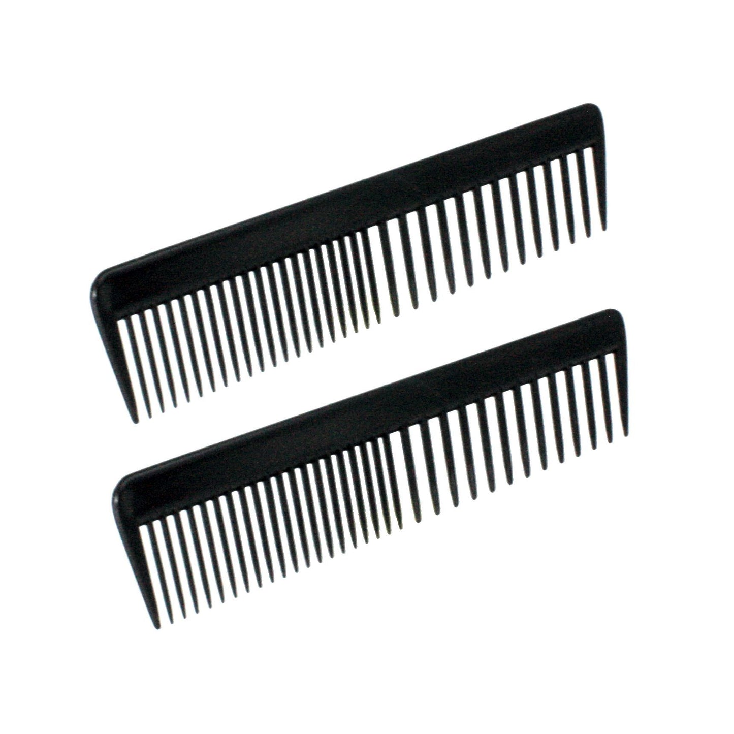 7in Plastic Wide Tooth Comb (12 Retail Packages)