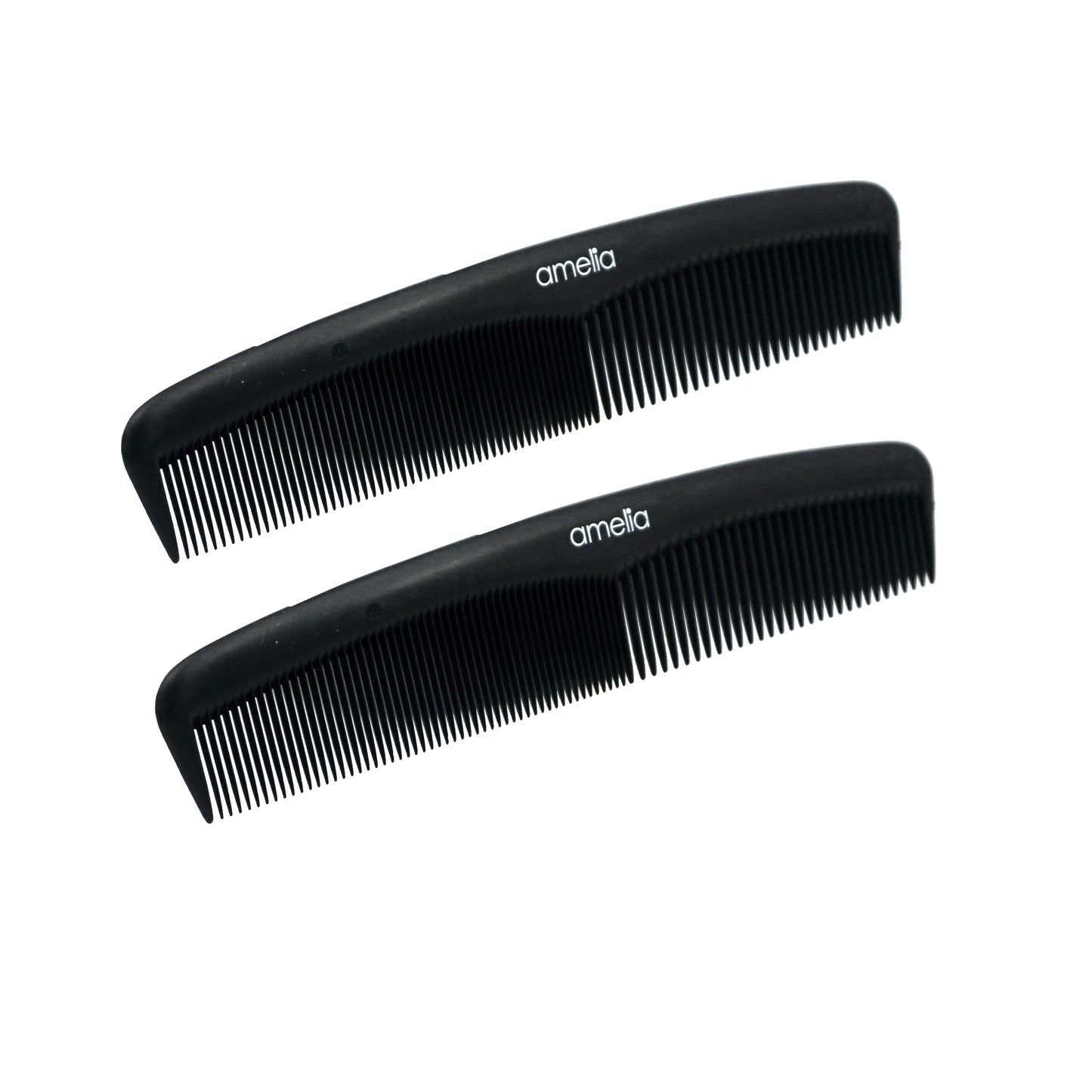 8in Plastic Heavy Wave Comb (12 Retail Packages)