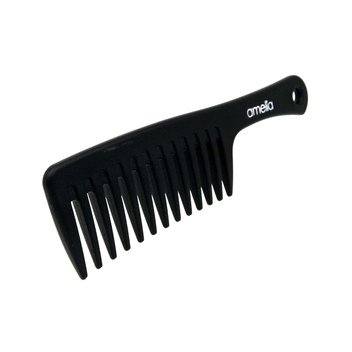 9in Detangling Handled Styling Rake Plastic Comb (12 Pack)