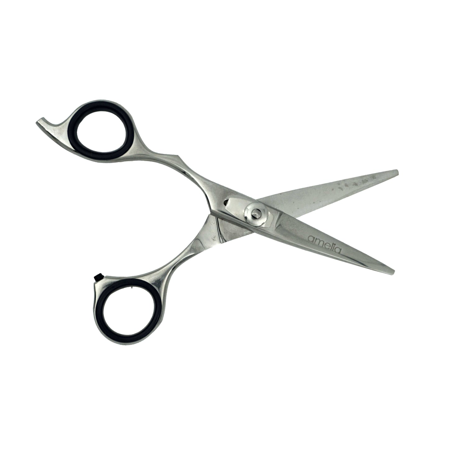 5" Left Handed, Stainless Steel Professional Shear, Fixed Finger Rest - 6 Packages for Retail Sale