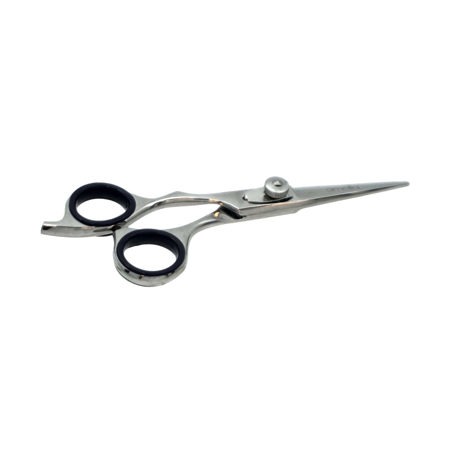 5" Left Handed, Stainless Steel Professional Shear, Fixed Finger Rest - 6 Packages for Retail Sale