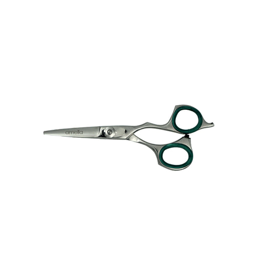 5" Right Handed, Stainless Steel Professional Shear, Fixed Finger Rest - 6 Packages for Retail Sale