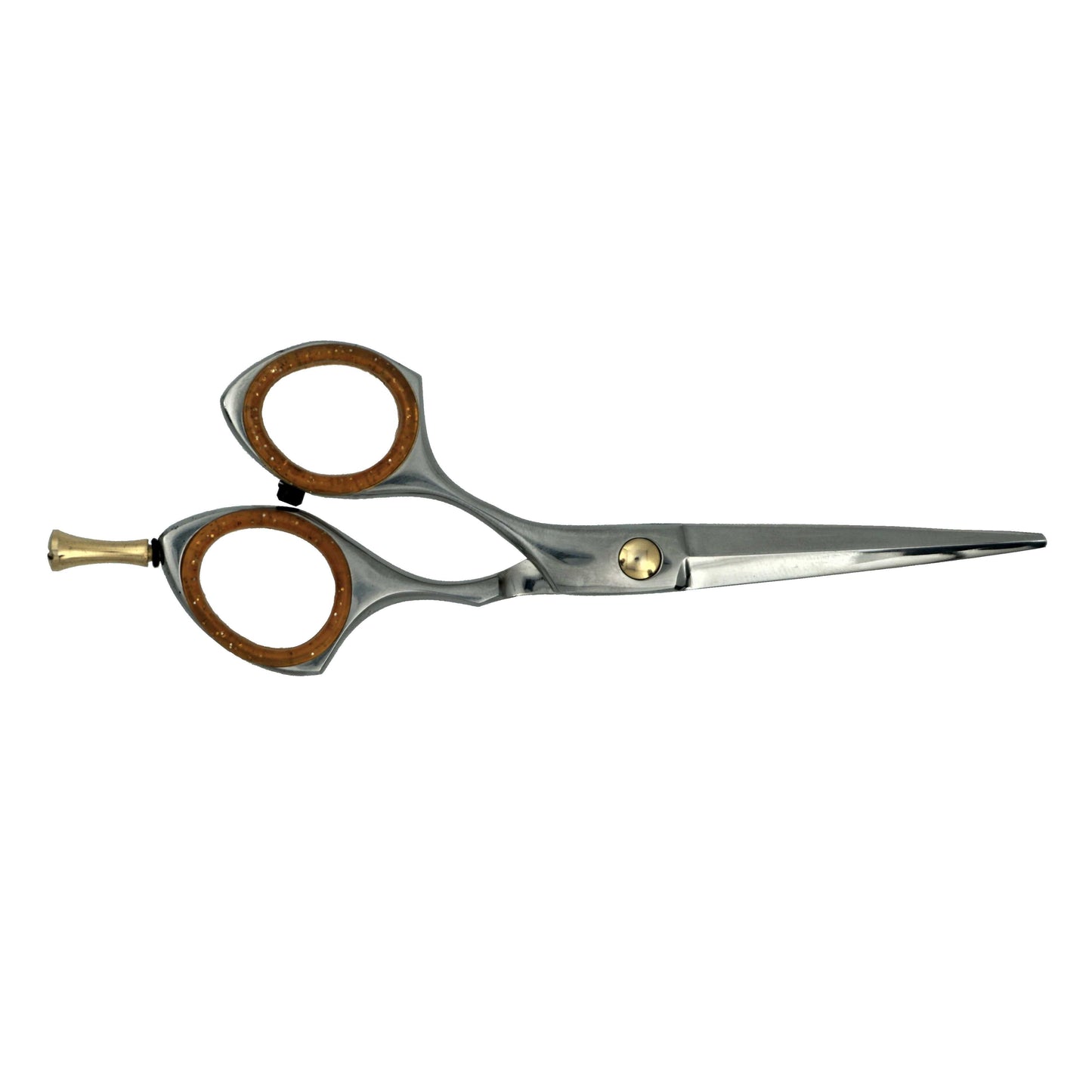 5" Left Handed, Stainless Steel Professional Shear, Removable Finger Rest - 6 Packages for Retail Sale