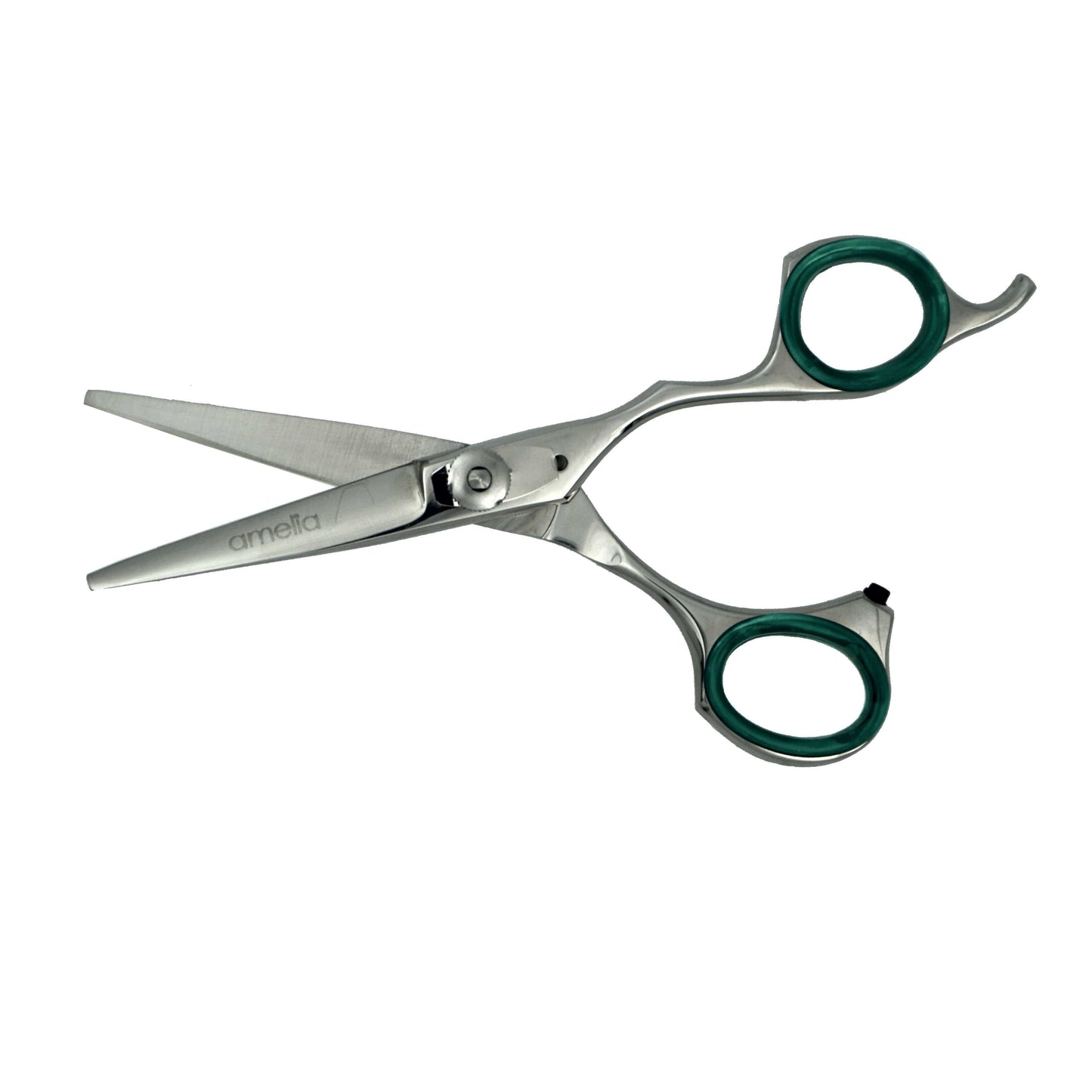 5.5" Right Handed, Stainless Steel Professional Shear, Fixed Finger Rest - 6 Packages for Retail Sale