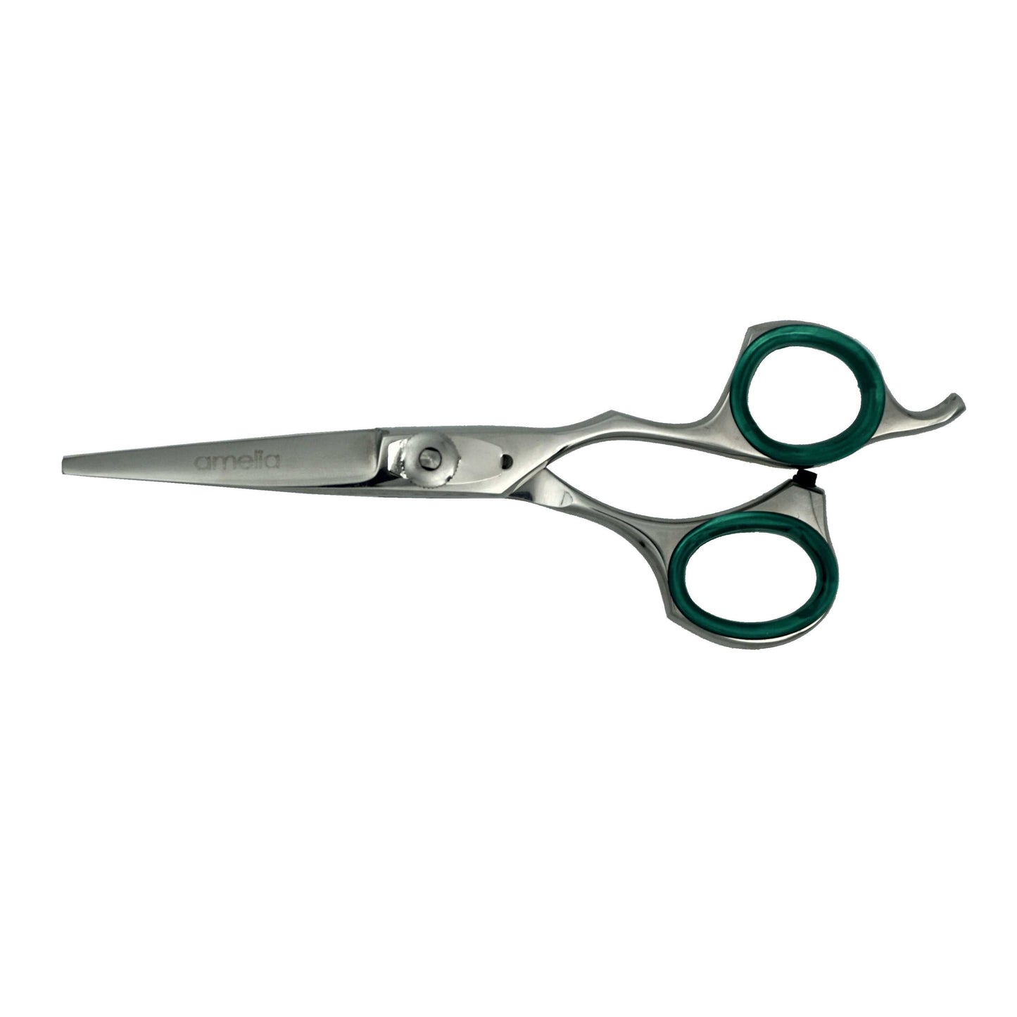 5.5" Right Handed, Stainless Steel Professional Shear, Fixed Finger Rest - 6 Packages for Retail Sale