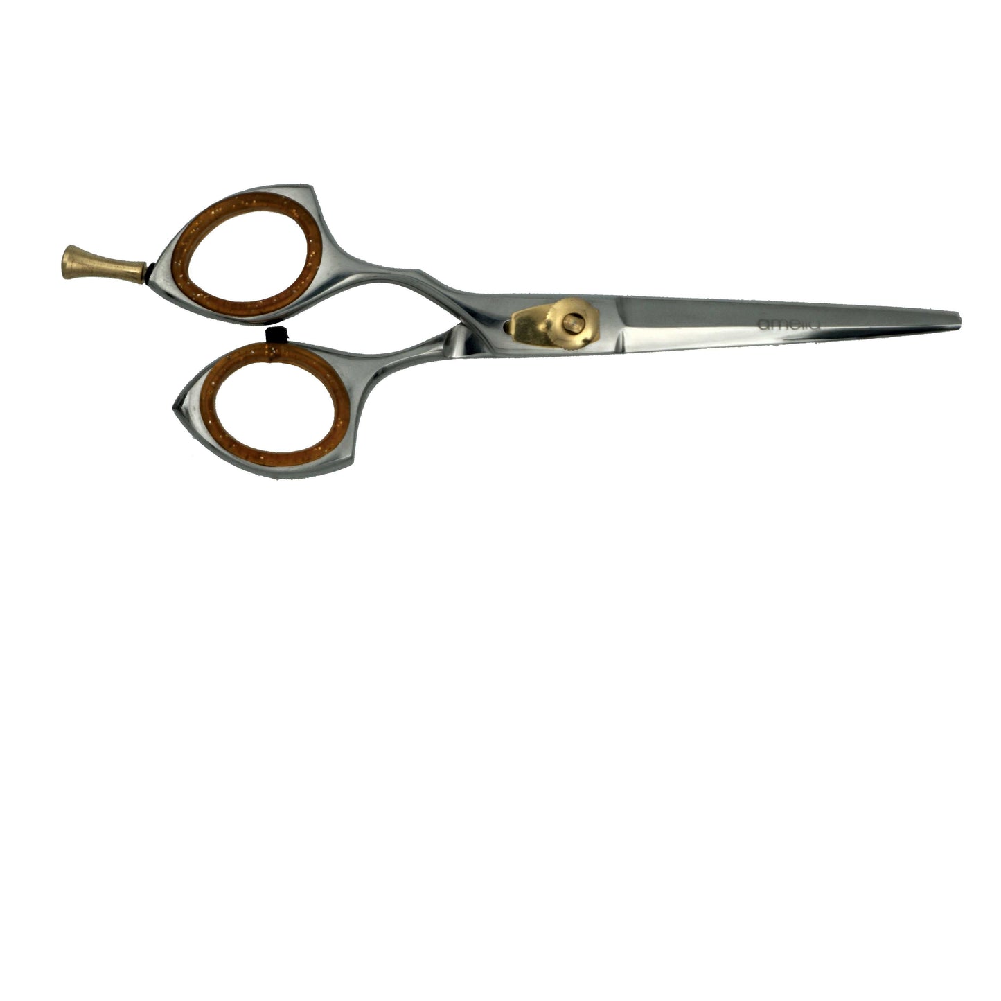 5.5" Left Handed, Stainless Steel Professional Shear, Removable Finger Rest - 6 Packages for Retail Sale