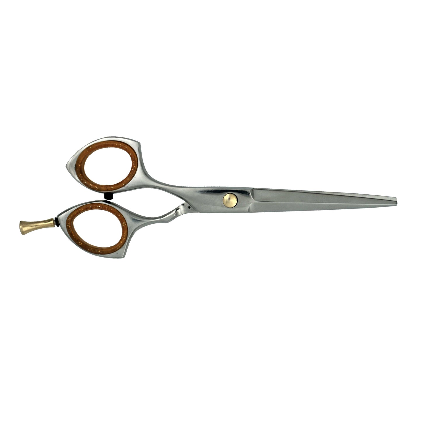 5.5" Left Handed, Stainless Steel Professional Shear, Removable Finger Rest - 6 Packages for Retail Sale