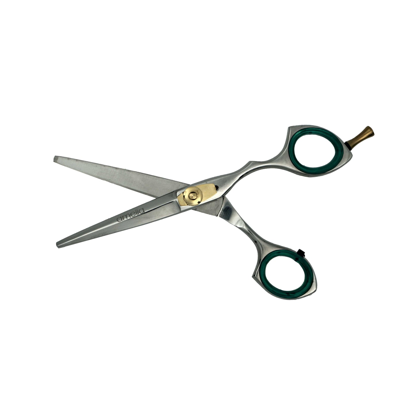 5.5" Right Handed, Stainless Steel Professional Shear, Removable Finger Rest - 6 Packages for Retail Sale