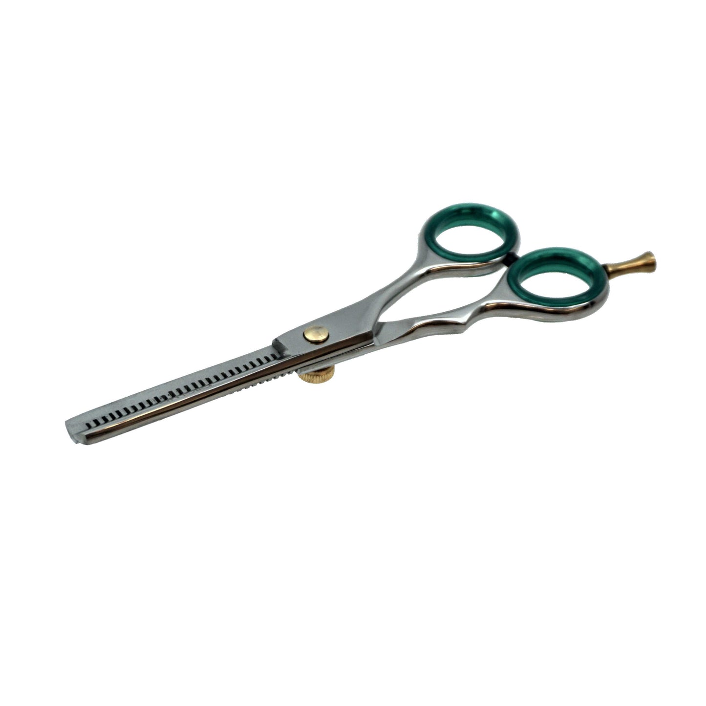 5.5" Right Handed, Stainless Steel Thinning Shear, Removable Finger Rest - 6 Packages for Retail Sale