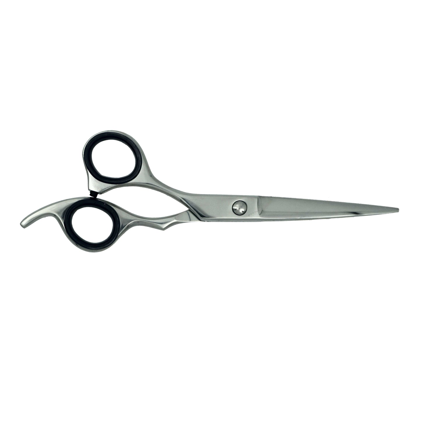 6" Left Handed, Stainless Steel Professional Shear, Fixed Finger Rest - 6 Packages for Retail Sale