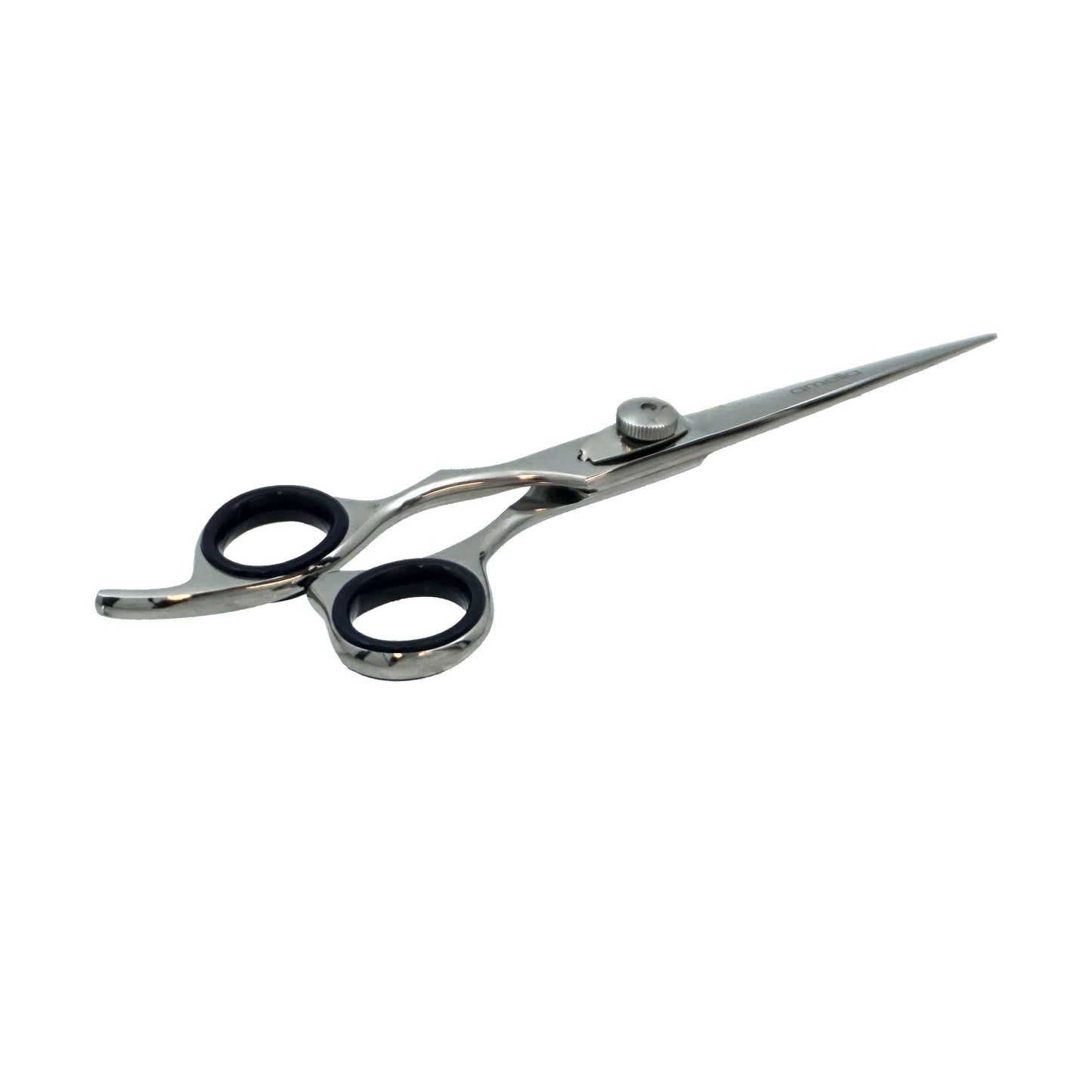 6" Left Handed, Stainless Steel Professional Shear, Fixed Finger Rest - 6 Packages for Retail Sale