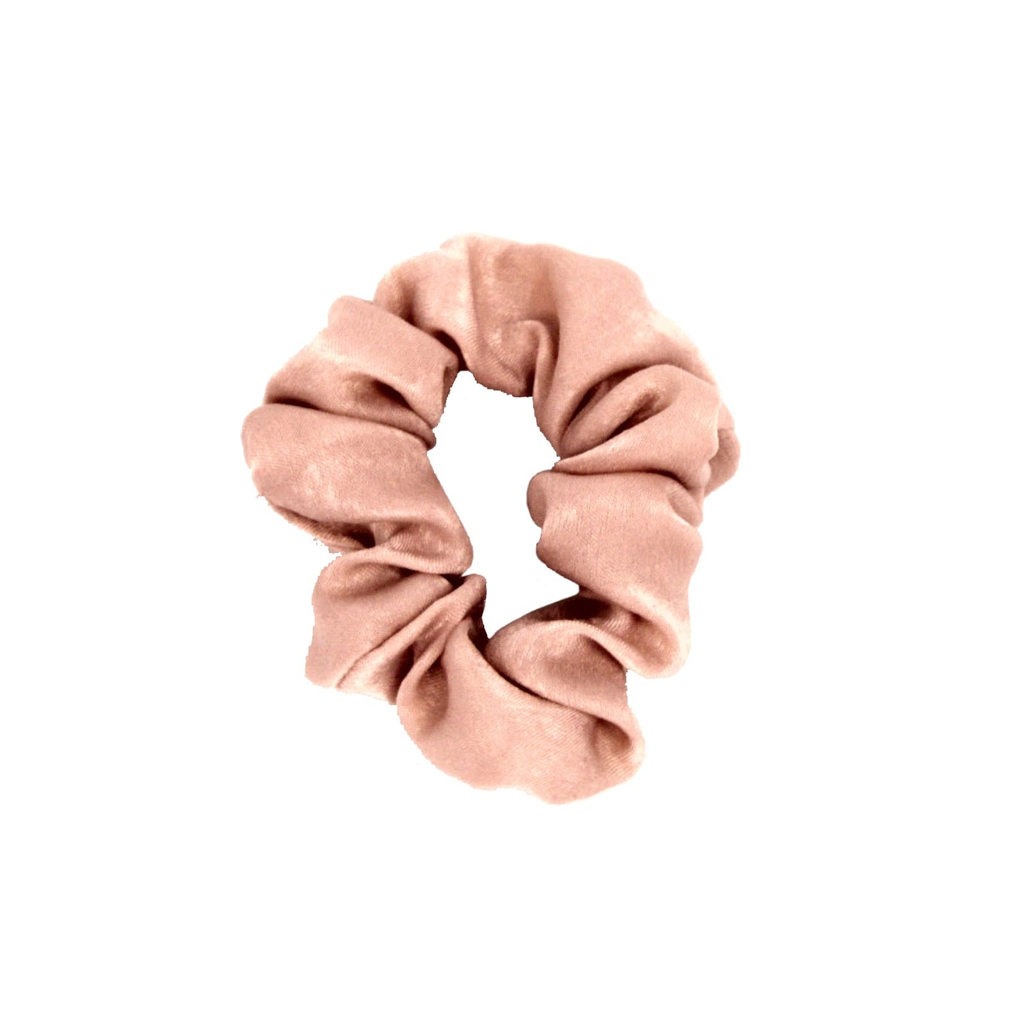 Amelia Beauty | 3in Tan Crepe Scrunchies | Soft, Gentle and Strong Hold | No Snag, No Dents or Creases | 8 Pack - 12 Retail Packs