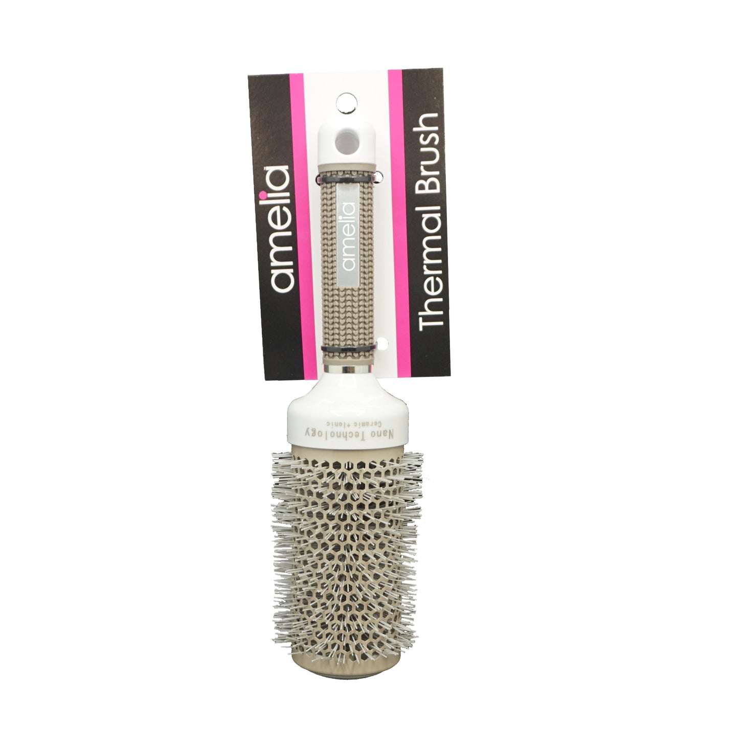 53mm (2in), Ceramic Coated Aluminum Barrel Brush - 12 Retail Packs