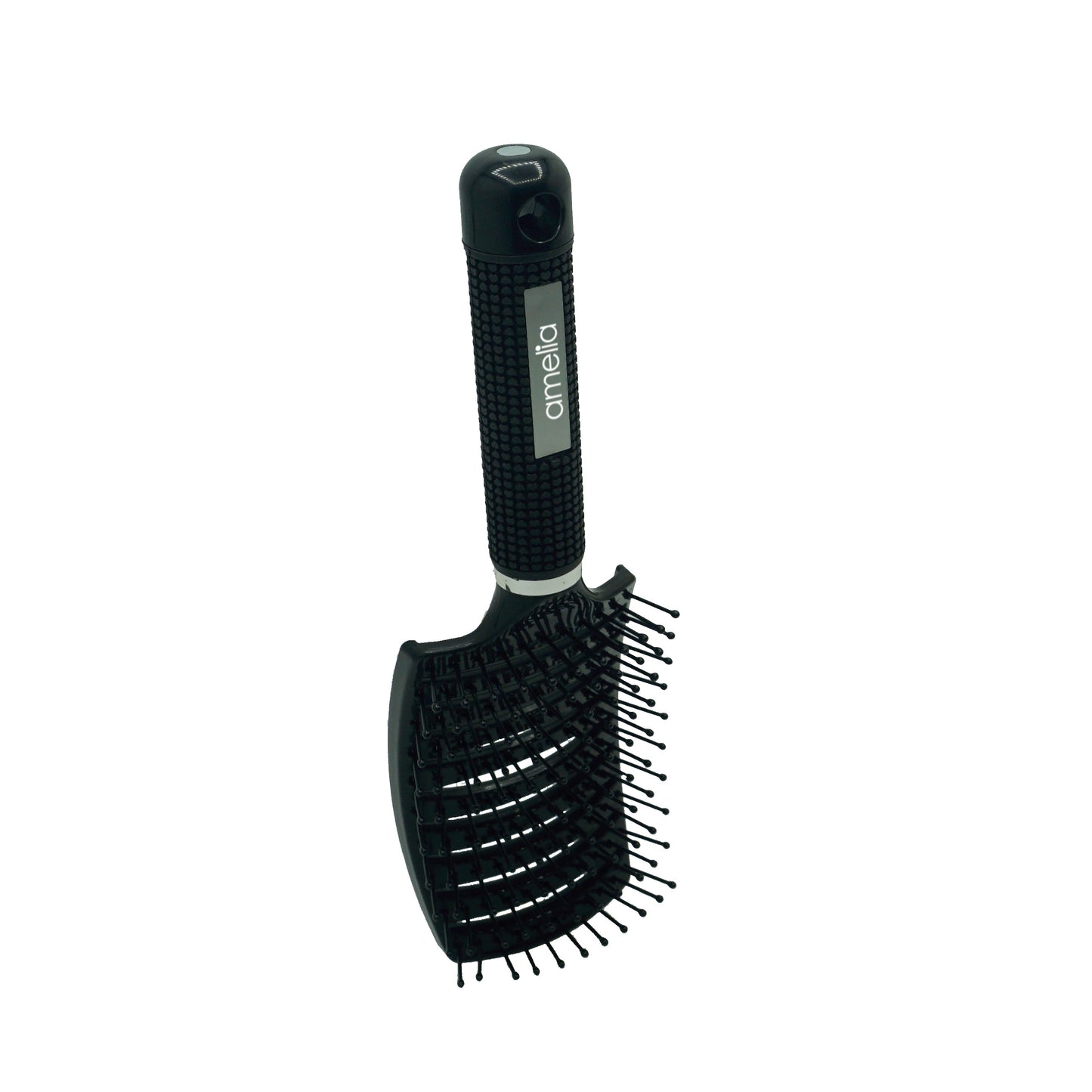 9.5in Vented Brush - Nylon Bristles, Black - 12 Retail Packs