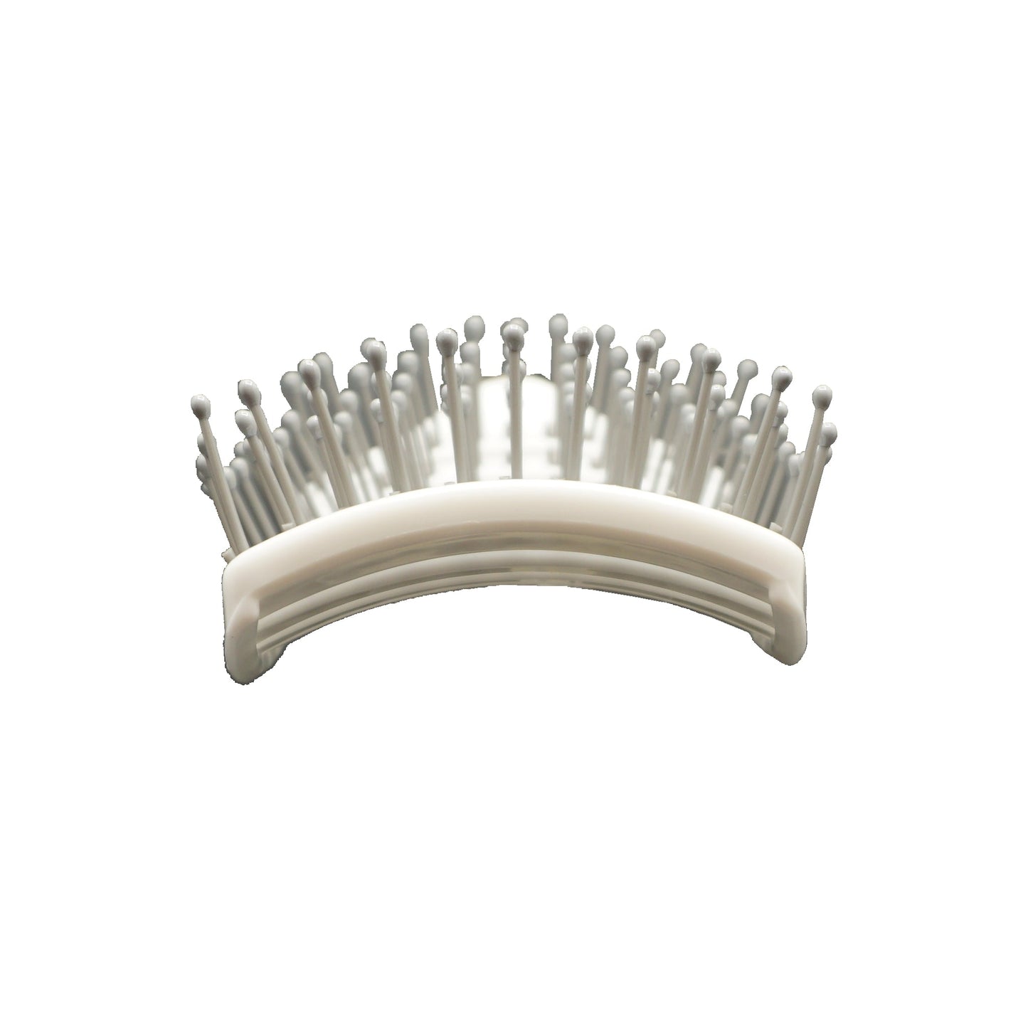 9.5in Vented Brush - Nylon Bristles, White - 12 Retail Packs