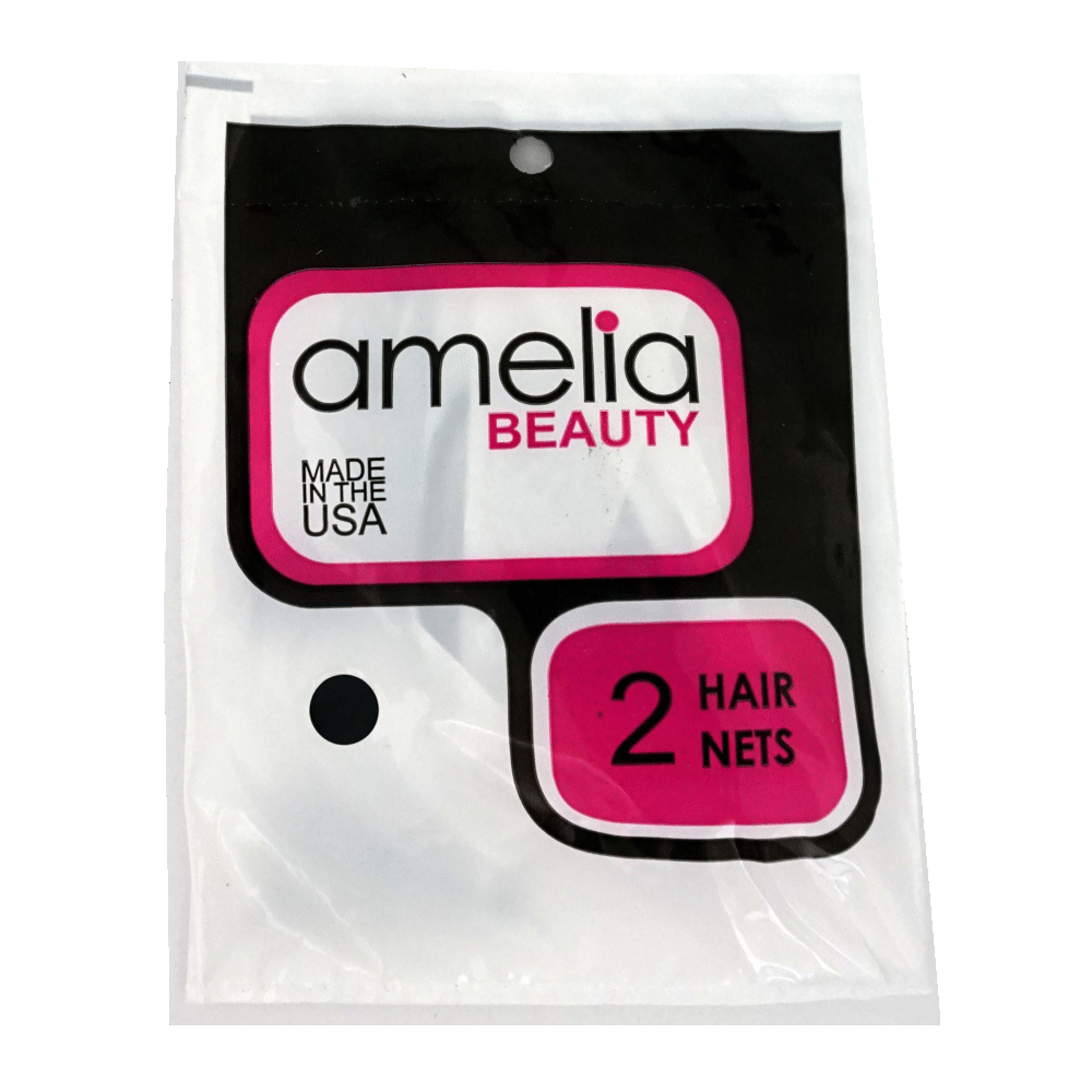 2, Black, Hair Nets (4 Pack) - 12 Retail Packs