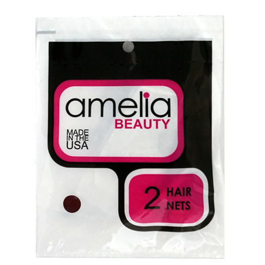 2, Dark Brown, Hair Nets (4 Pack) - 12 Retail Packs