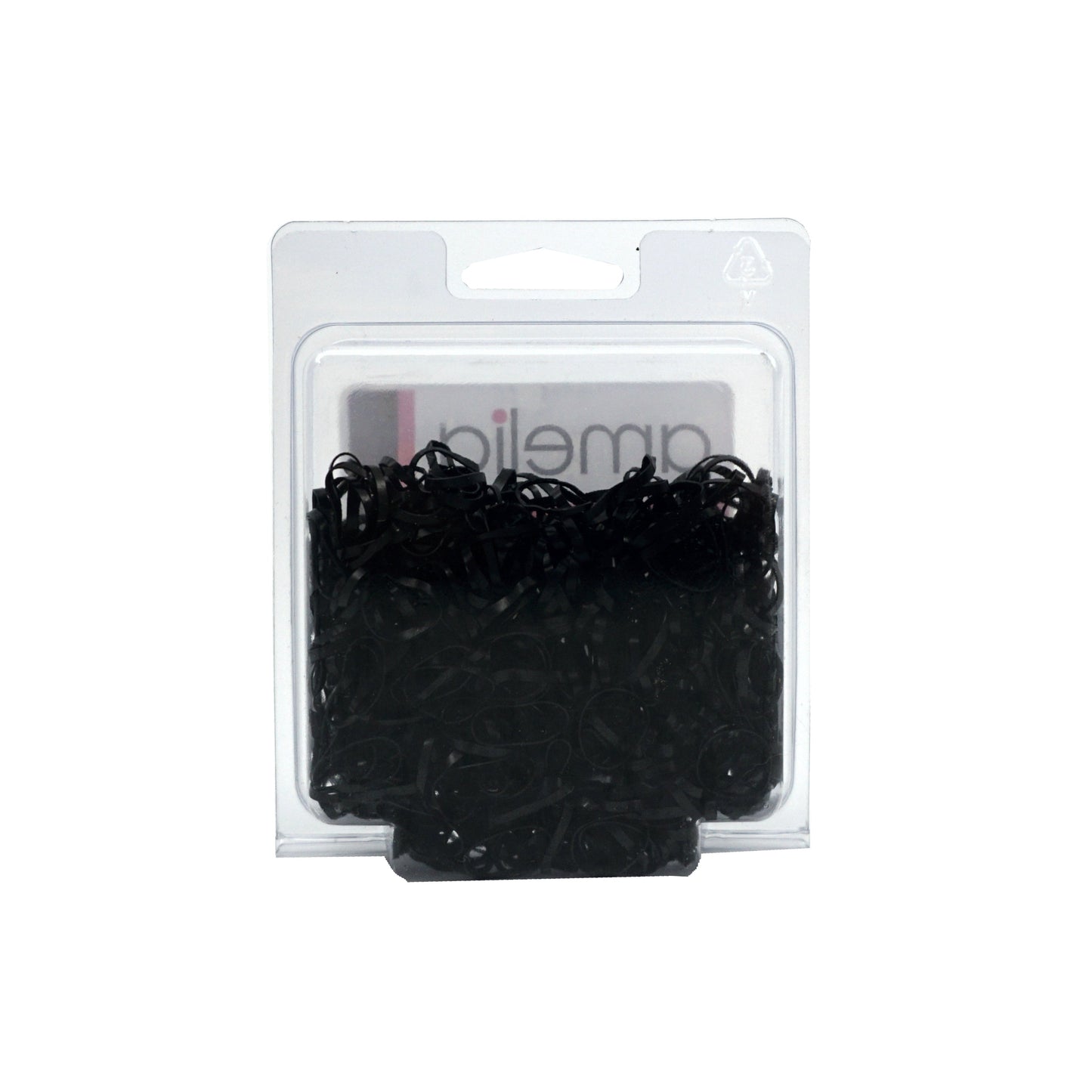 500, Black, Standard Size, Tangle Free for Pony Tails and Braids - 12 Retail Packs